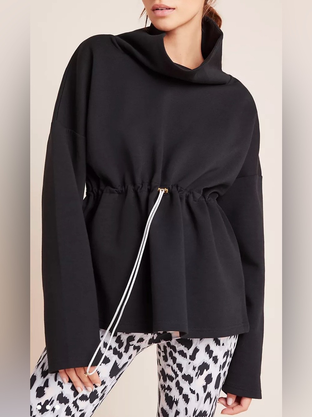 Varley Black Barton Pullover sweatshirt